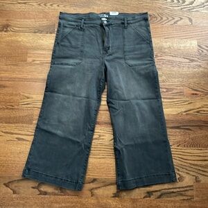 Time and True high rise, wide leg jeans